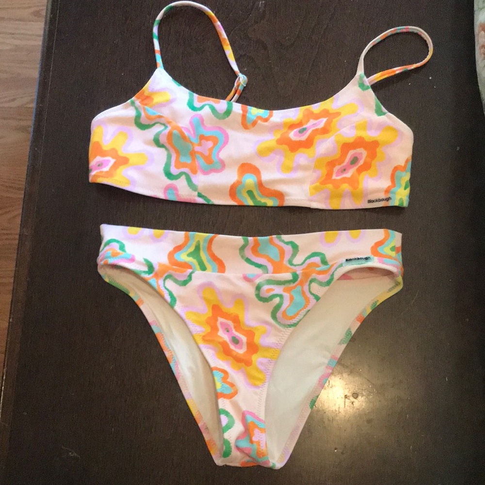 Black bough bikini